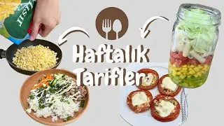 Hafta Boyunca Yaptığım Tarifler | Recipes I Made Throughout The Week