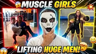 Kid girl lift and carry man or boy my reaction and commentary 