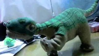 The Cute Pleo Does A Trick!