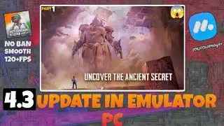 ✅ How to Play BGMI 4.3 Update on Emulator  PC | Laptop | Mumu Player 12 Emulator ✅