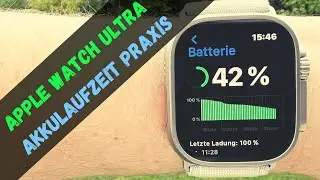 Apple Watch Ultra battery life in sports and everyday life
