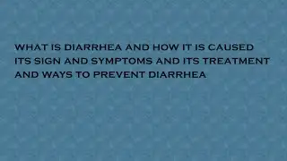 Diarrhea | causes | sign symptom | Treatment | prevention || BY Dr sajida Sadiq official