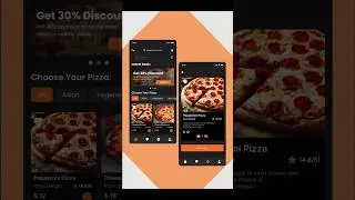Mobile Food Delivery App Design / UI Daily Challenge