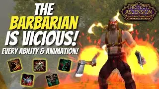THIS UPDATED BARBARIAN CLASS IS INSANE! | DIABLO V BARBIAN IN WORLD OF WARCRAFT?! | 1-50 PLAYTHROUGH