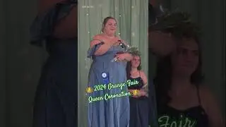 Crowning of the 2024 Centre County Grange Fair Queen