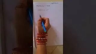 Multiply by 11 trick in Hindi|| Vedic maths India 😃||#shorts ||Sgoyalmathematics