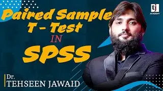 Paired Sample T-Test in SPSS  @TJAcademyofficial  #datascience