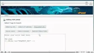 How to create custom error pages in cPanel - Canadian Web Hosting