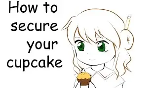 How to secure your cupcake |Animation Vlog|