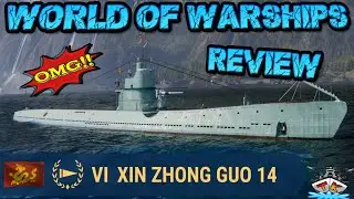 Xing Zhong Guo 14 T6/PA/SUB "Tiefentorps als U-Boot?!" *Review*⚓️ in World of Warships 🚢