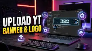 youtube banner & profile photo🔥| make banner & profile 