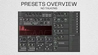 Brain Control Tunefish | Presets overview | No talking FREE VST VA/WAVETABLE SYNTH