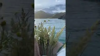Beautiful Sea With Mountains |Copyright Free Stock Footage | Relaxing nature Video