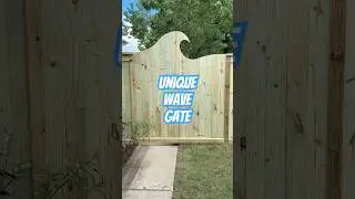 Custom “Wave” Double Gate