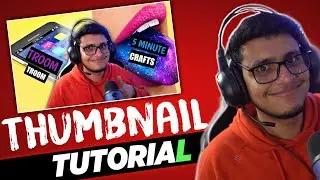 Triggered insaan Thumnail Editing tutorial / Triggered insaan