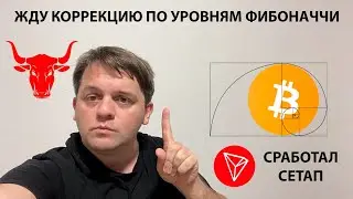 🔴 ЗАФИКСИРОВАЛ ЧАСТЬ ПОЗИЦИИ. ЖДУ КОРРЕКЦИЮ С USDT. ТЕХНИЧЕСКИЙ АНАЛИЗ #BTC #TRX