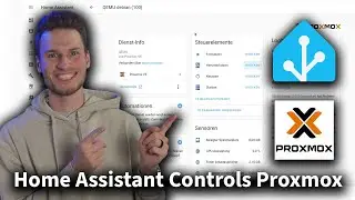 Control Proxmox in Home Assistant? It's that easy! 💥