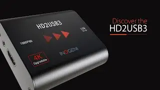 1080p 60fps HDMI to USB 3.0 (4K Upgradable) Pro AV Converter, Capture Card, HD2USB3 by INOGENI
