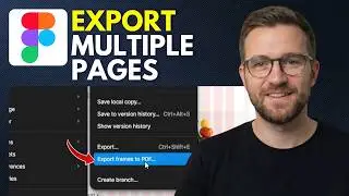 How to export multiple pages as a single PDF from FIGMA (Step By Step 2026)