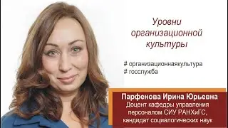 Уровни организационной культуры