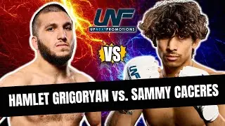 FULL BOUT |  HAMLET GRIGORYAN vs. SAMMY CACERES | UNF 4