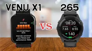 Garmin Venu X1 vs Garmin Forerunner 265