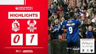 📺 HIGHLIGHTS | 2 May 23 | Alfreton Town 0-1 Harriers