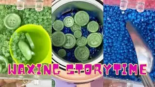 🌈✨ Satisfying Waxing Storytime ✨😲 