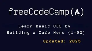 freeCodeCamp - Learn Basic CSS by Building a Cafe Menu