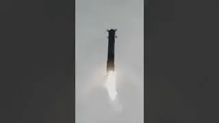 Falcon Heavy Side Booster Landing! #spacex #nasa #psyche #missiontopsyche #spacexfalcon9
