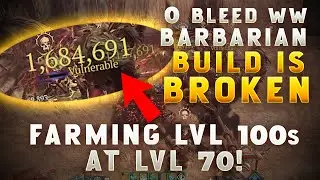 This NEW Whirlwind Barbarian Build is Built Different! 0 Bleed Whirlwind Build Guide I Diablo 4