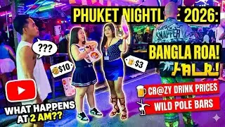 4K HDR | Phuket walking street nightlife | PHUKET 2026: Bangla Road at Night | Thailand 🇹🇭 [ASMR]
