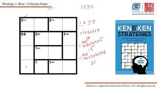 Kenken Strategies - Row-Column Sums- Lesson 1