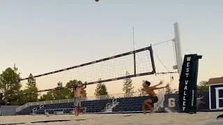 Beach Volleyball with Dad