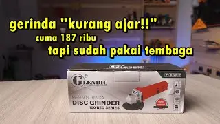 Glendic 100 red series cheap grinder test and review.. the right choice for a minimal budget!!