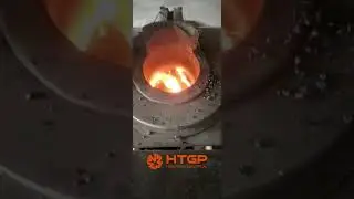 Medium Frequency induction aluminum melting furnace