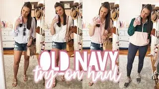 OLD NAVY TRY-ON HAUL -- SPRING 2019 | Sarah Brithinee