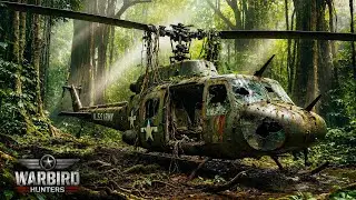 50 Years Lost to Time… Now This Iconic Huey Helicopter Has Been Brought Back to Life