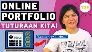 How to MAKE  Online Portfolio in CANVA for FREE | How to Build an Online Portfolio - EASY