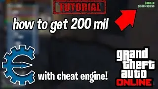GTA V Online MONEY Cheat (Cheat Engine) NEW 2021!!!