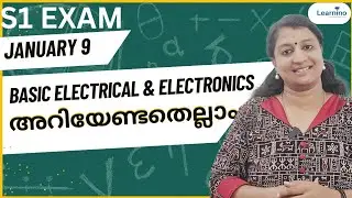 S1  Exam , Introduction to Electrical  and Electronics