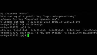How to send email with attachment using using command line in Linux - Linux Trick