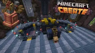 The Ultimate Create Mod Steam Engine Build (Nuclear Reactor)