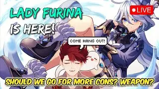 🔴 HAPPY (AMERICAN) THANKSGIVING Y'ALL 🦃 C3 FURINA TODAY? COME HANG OUT 😍❤️ | Genshin VTuber LIVE