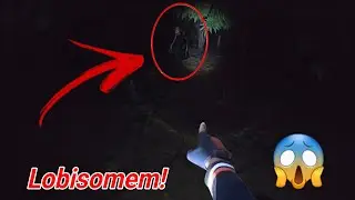 Retornei sozinho na lenda do lobisomem e não foi uma boa ideia, ele apareceu.