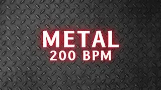 |008| Metal Drum Track 200 BPM