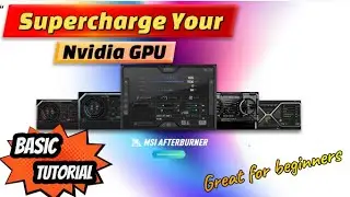 Msfs2020*Easily Overclock your NVidia GPU* For all models-Get smoother gameplay & reduce stutters!