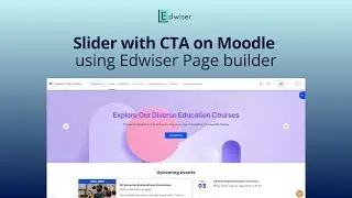 How to add Moodle sliders?