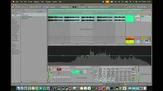 Ableton Live 12.  Как сделать динамический эквалайзер из родного эквалайзера.