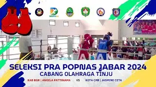 FINAL | Angela Pattinama VS Jasmine Ceta | Seleksi Pra POPNAS JABAR 2024